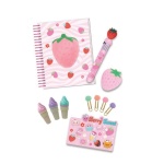 HOT FOCUS PAMIĘTNIK NA SPIRLALI 3D TRUSKAWKA