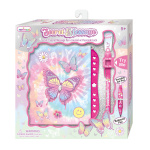 HOT FOCUS PAMIĘTNIK NA SZYFR MOTYLEK