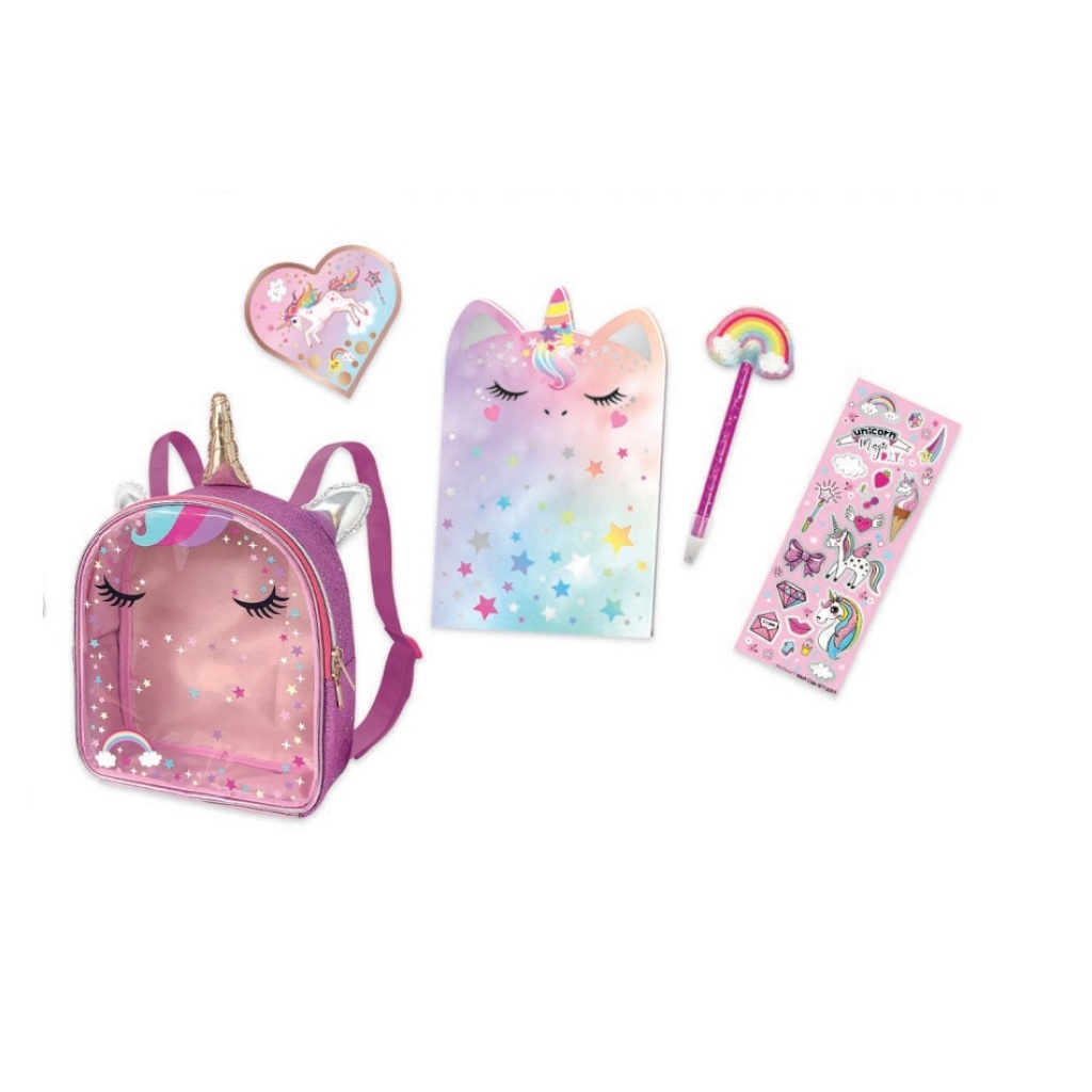 HOT FOCUS PRZYBORY DO PISANIA W PLECACZ.JEDNOROŻEC