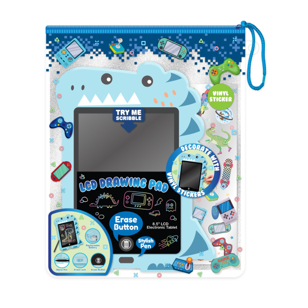 HOT FOCUS TABLET LCD 8,5” DO RYSOWANIA DINOZAUR