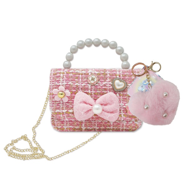 HOT FOCUS TOREBECZKA Z BRELOCZKIEM KOKARDKA