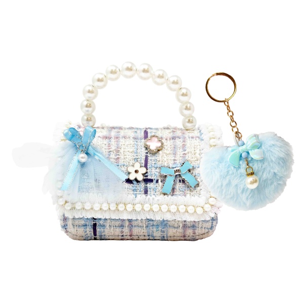 HOT FOCUS TOREBECZKA Z BRELOCZKIEM NIEBIESKA