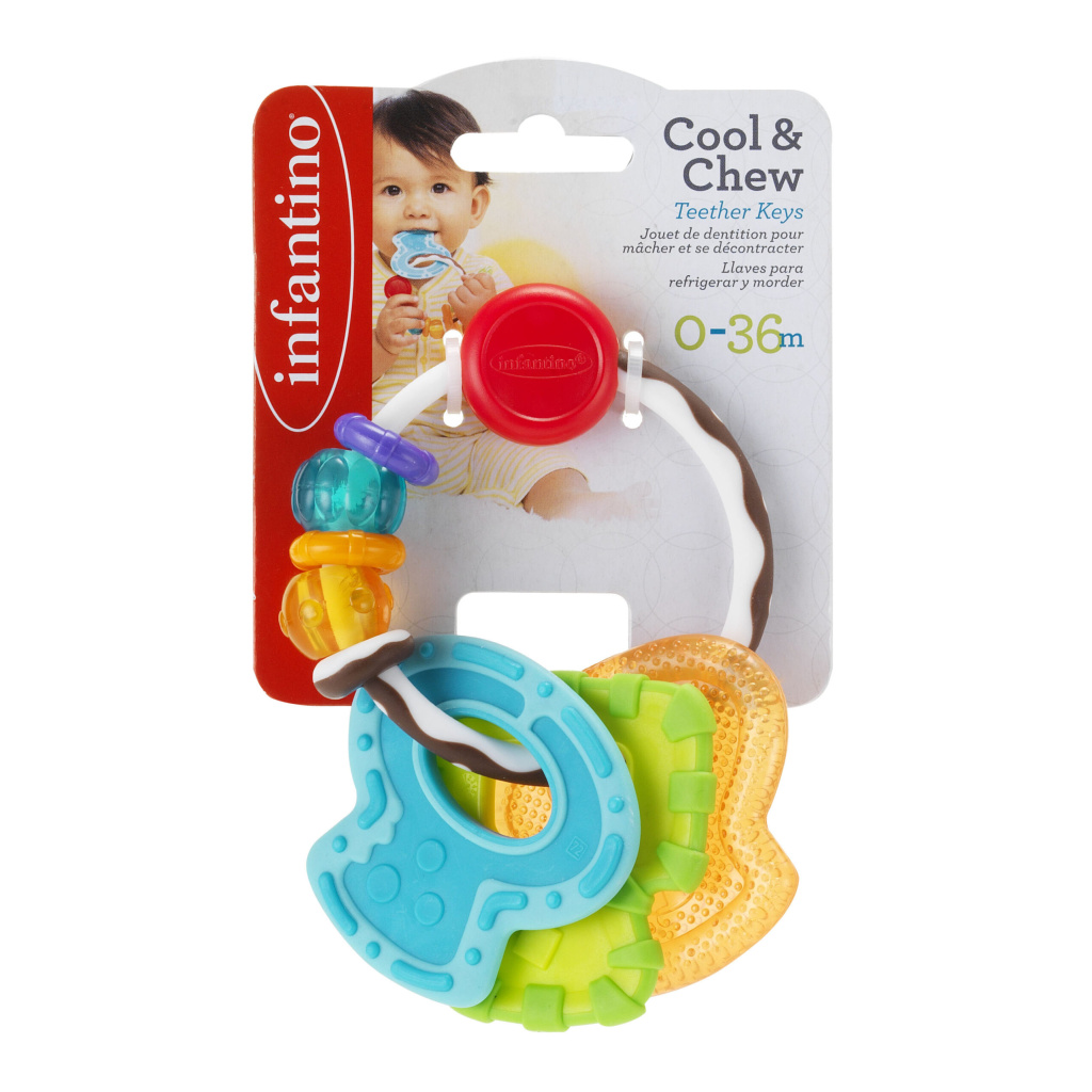 INFANTINO 216570N GRYZACZKI KLUCZYKI NA KRĄŻKU