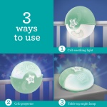 INFANTINO 302048 PROJEKTOR 2W1 ZIELONY