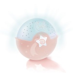 INFANTINO 302051 PROJEKTOR 2W1 PUDROWY RÓŻ