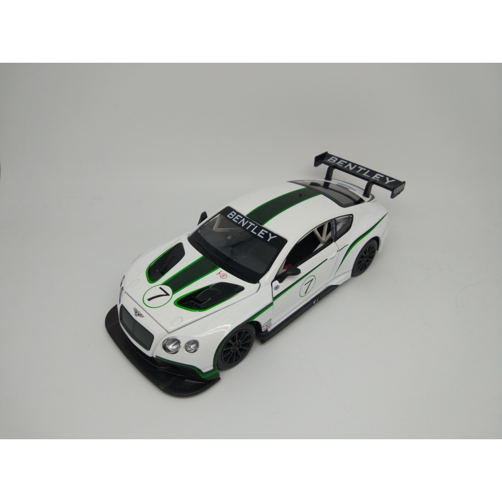 MSZ 1/24 BENTLEY CONTINENTAL BIAŁY (ŚWIAT.+DŹWIĘK)