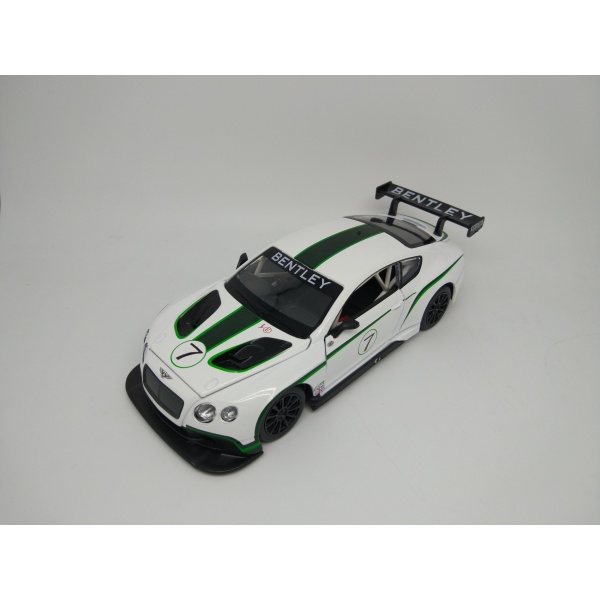 MSZ 1/24 BENTLEY CONTINENTAL BIAŁY (ŚWIAT.+DŹWIĘK)