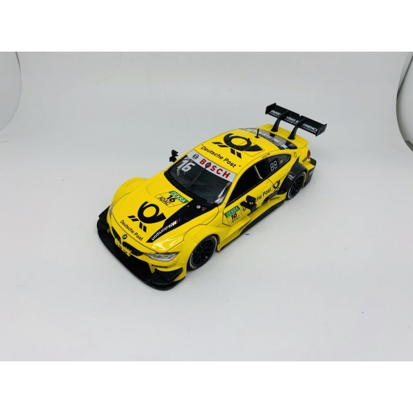 MSZ 1/24 BMW M4 DTM ŻÓŁTY (ŚWIATŁO+DŹWIĘK)