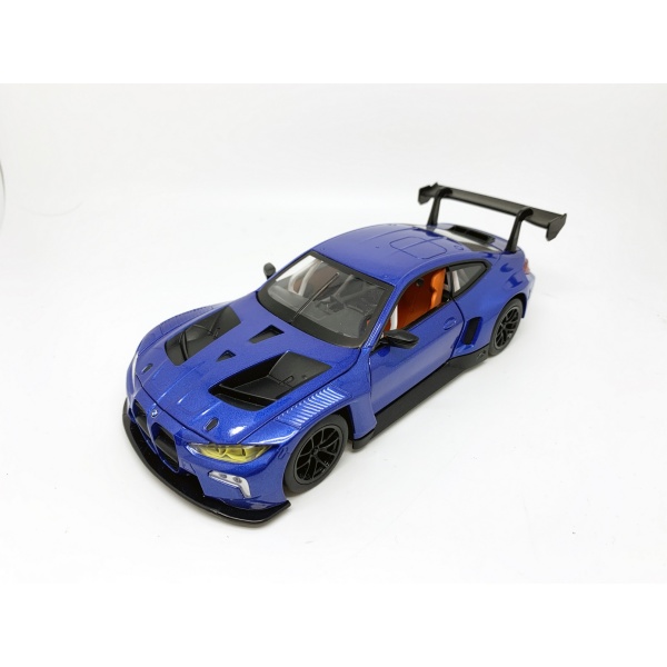 MSZ 1/24 BMW M4 GT3 NIEBIESKI (ŚWIATŁO+DŹWIĘK)
