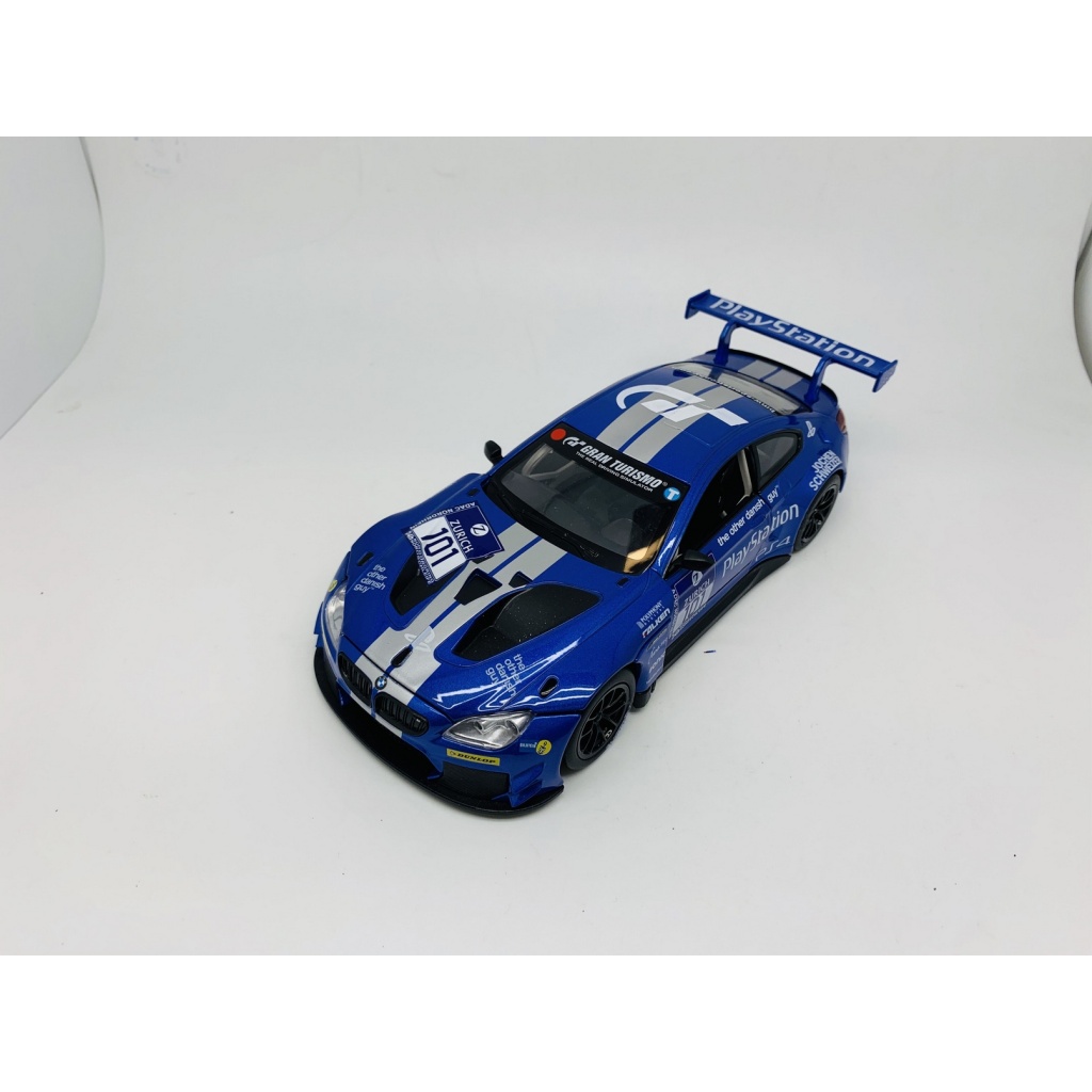 MSZ 1/24 BMW M6 GT3 NIEBIESKI (ŚWIATŁO+DŹWIĘK)