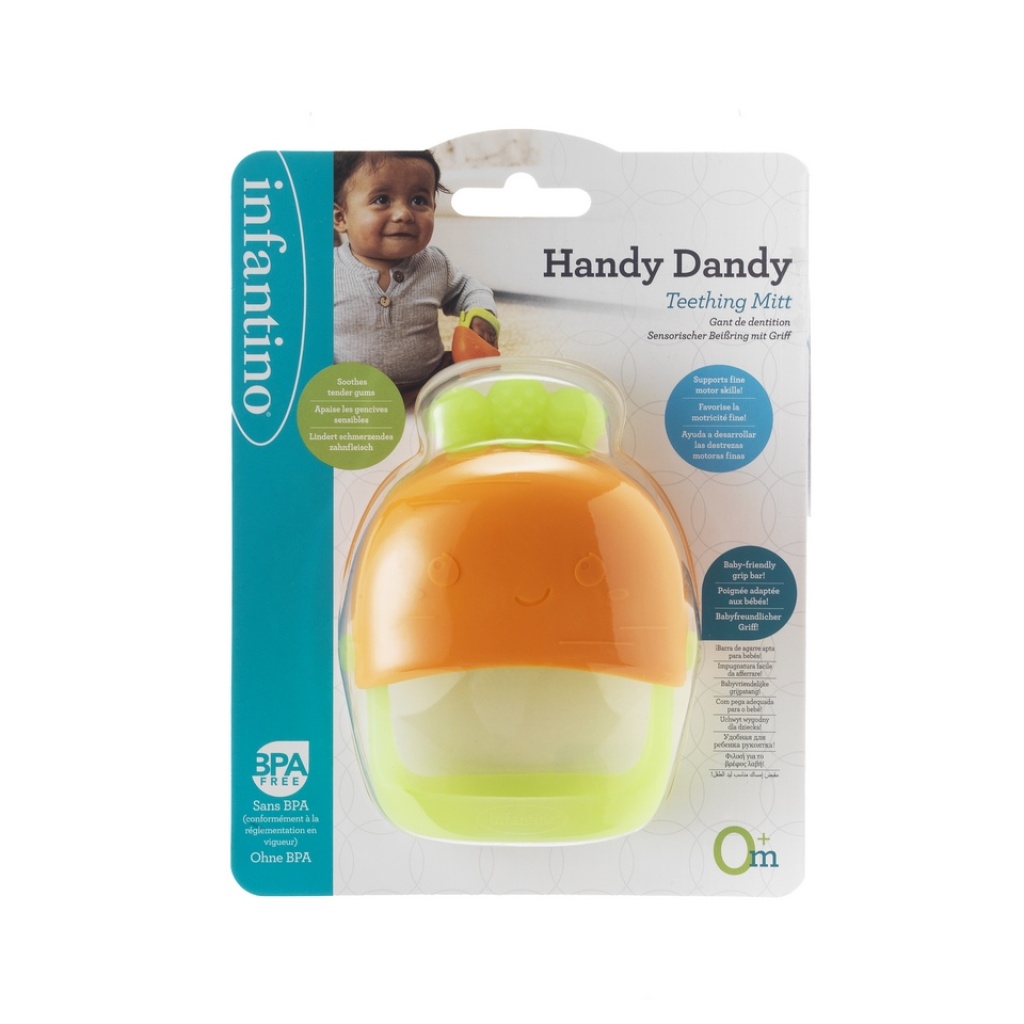 INFANTINO 316732 SILIKONOWY GRYZACZEK RĘKAWICZKA