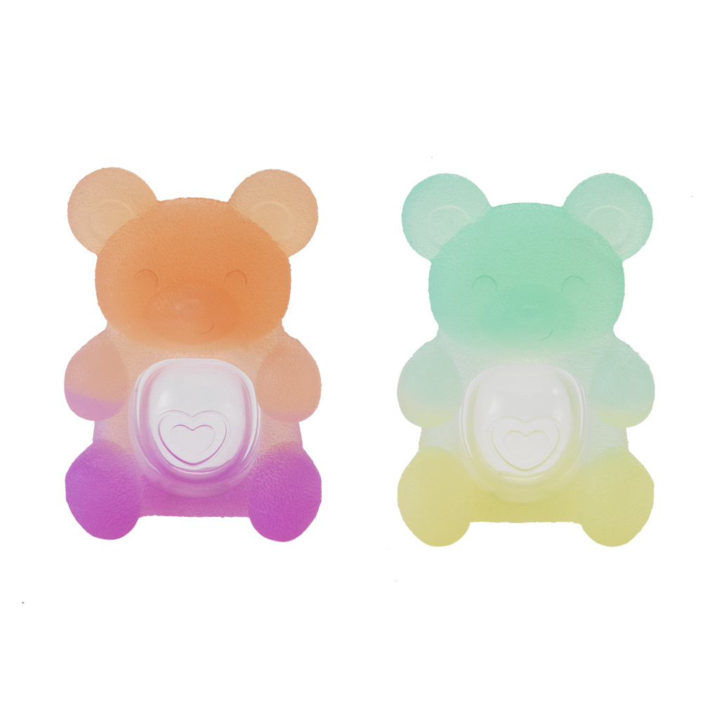 INFANTINO 316777 SILIKONOWE GRYZACZKI MIŚKI 2 SZT.