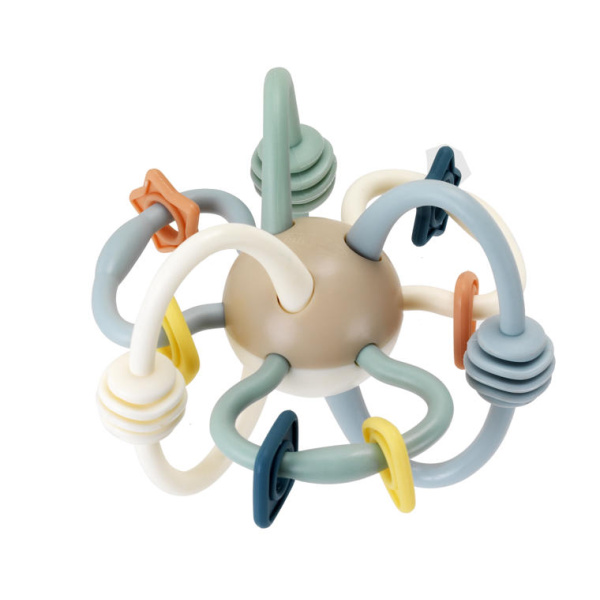 INFANTINO 316824 GRYZACZEK GIĘTKIE ORBITY BEŻ