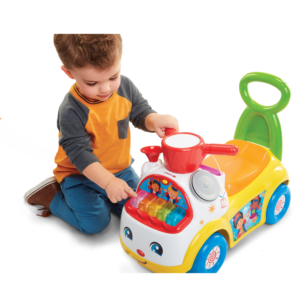 FISHER PRICE 522084 JEŹDZIK MUZYCZNA PARADA ŻÓŁTY