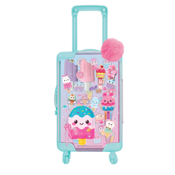 HOT FOCUS AKCESORIA DO PISANIA W WALIZ. SŁODYCZE