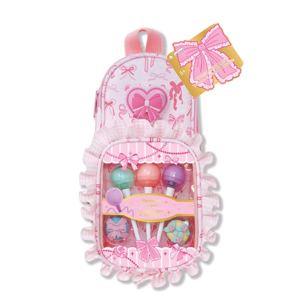 HOT FOCUS PRZYBORY DO PISANIA W PIÓRNIKU RÓŻOWY