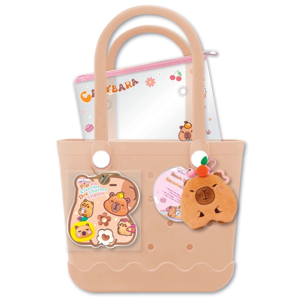 HOT FOCUS TORBA SILIKONOWA Z PRZYPINKAMI KAPIBARA