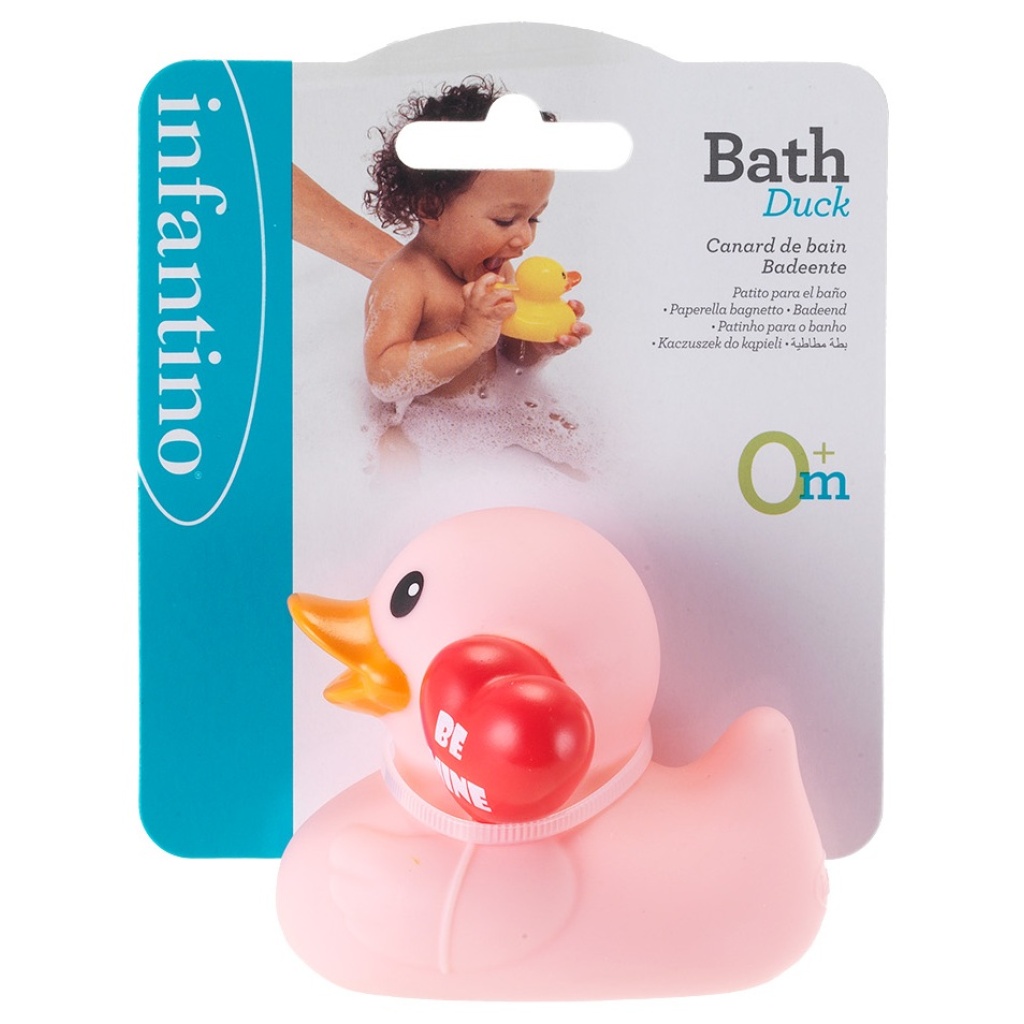 INFANTINO 305330 KACZKA KĄPIELOWA Z SERDUSZKIEM