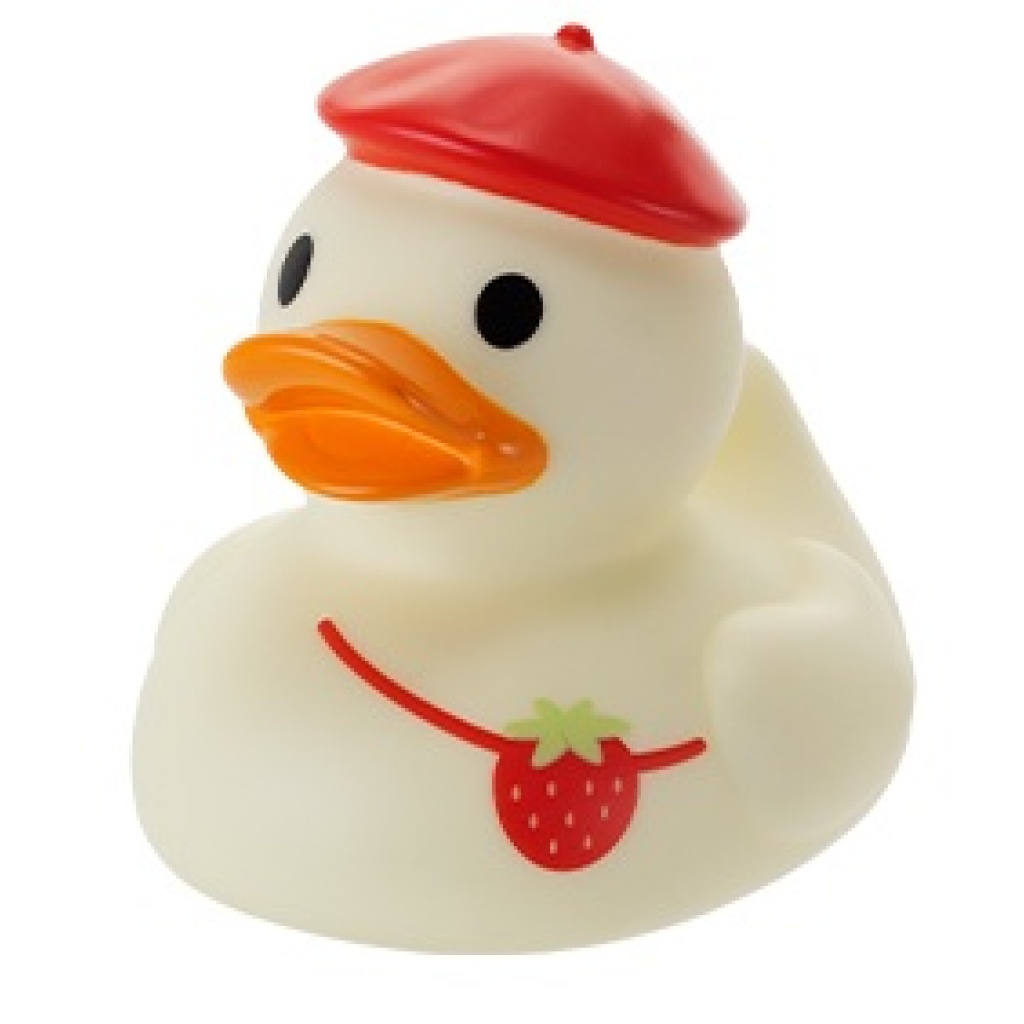 INFANTINO 305343 KACZKA KĄPIELOWA TRUSKAWKA