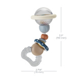 INFANTINO 316822 GIĘTKA GRZECHOTKA Z KOPUŁĄ BEŻ