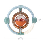 INFANTINO 316827 GRZECHOTKA PLANETA Z ORBITĄ BEŻ