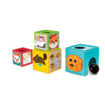 B-KIDS 3066N WESOŁE KLOCKI PIRAMIDKA