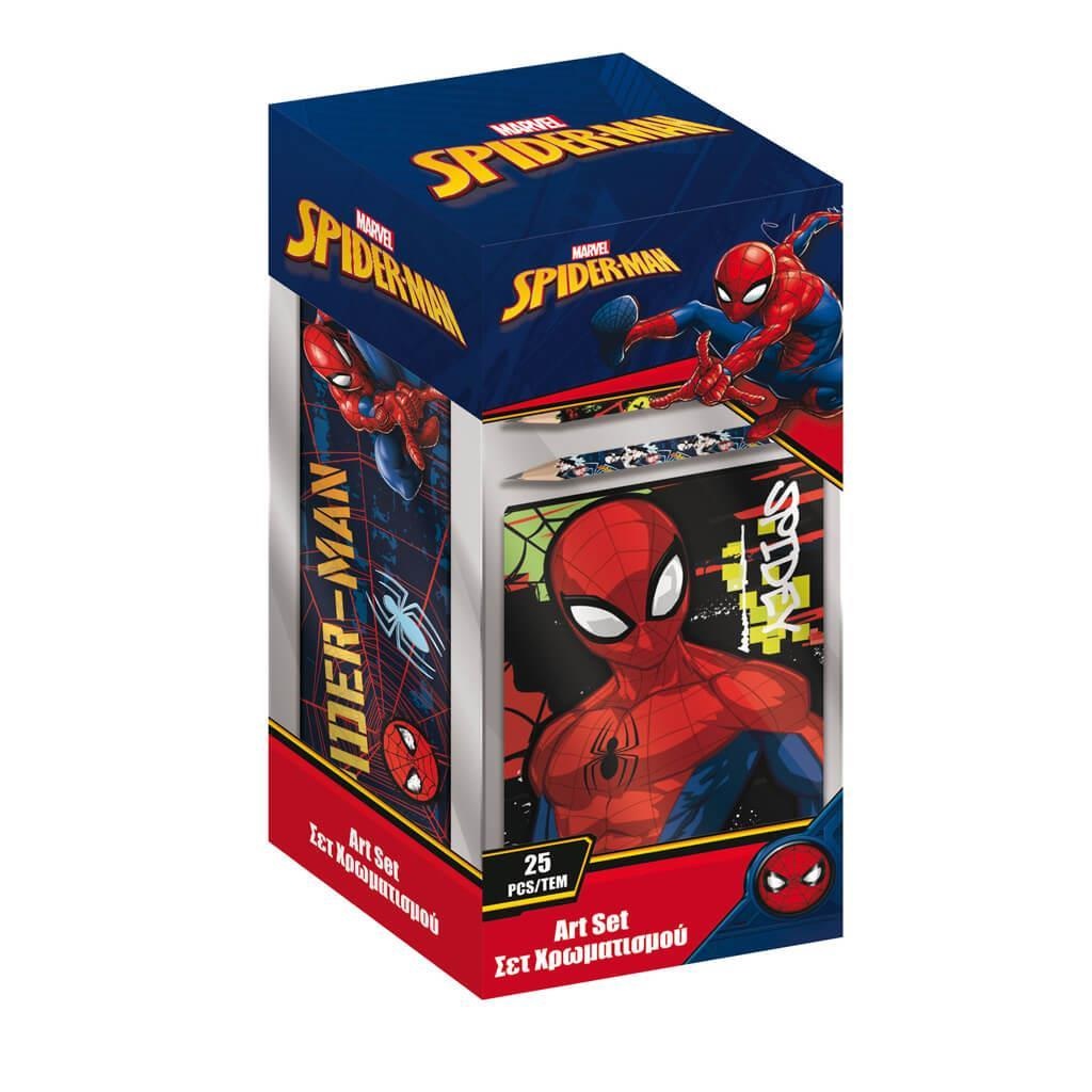 DIAKAKIS KOLOROWANKA Z PIÓRNIKIEM SPIDERMAN
