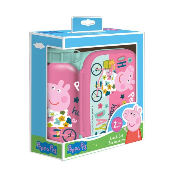 DIAKAKIS LUNCH BOX BUTELKA + PUDEŁKO PEPPA