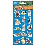 DIAKAKIS NAKLEJKI WYPUKŁE ANIMAL PLANET