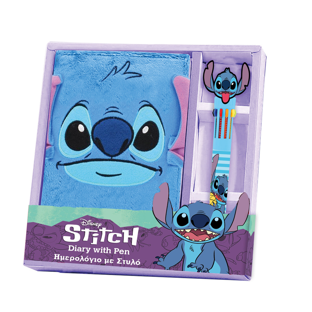 DIAKAKIS PAMIĘTNIK PLUSZOWY Z DŁUG. LILO&STITCH