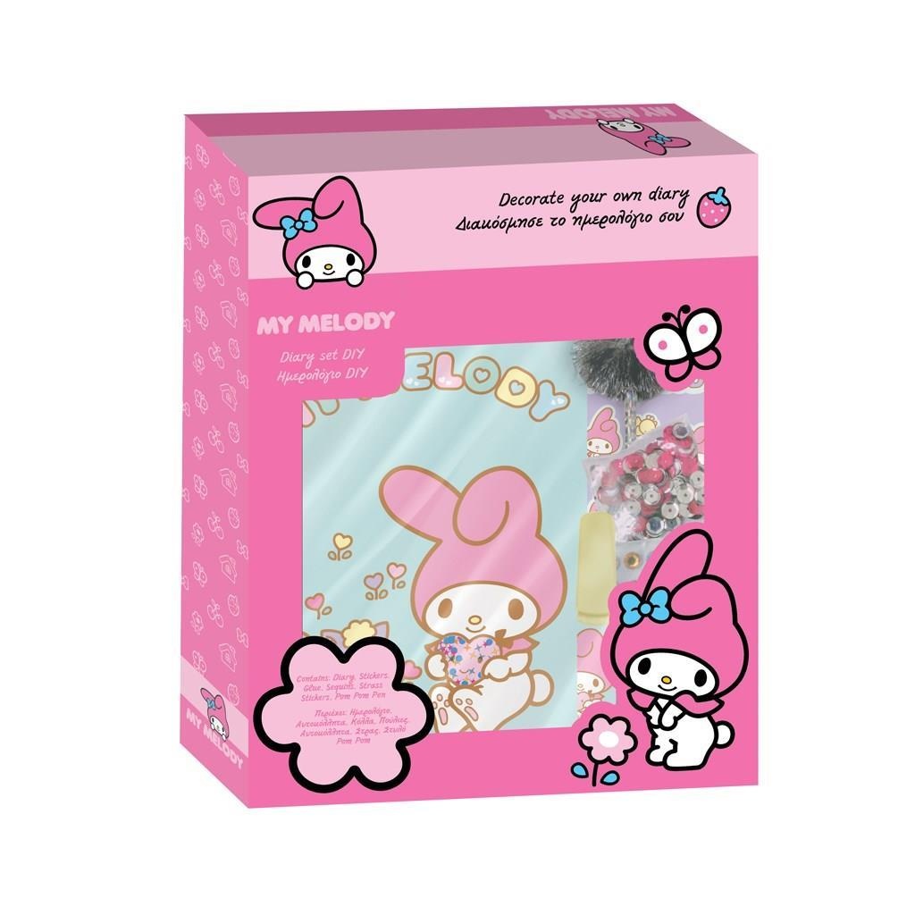 DIAKAKIS PAMIĘTNIK Z AKCESORIAMI MY MELODY