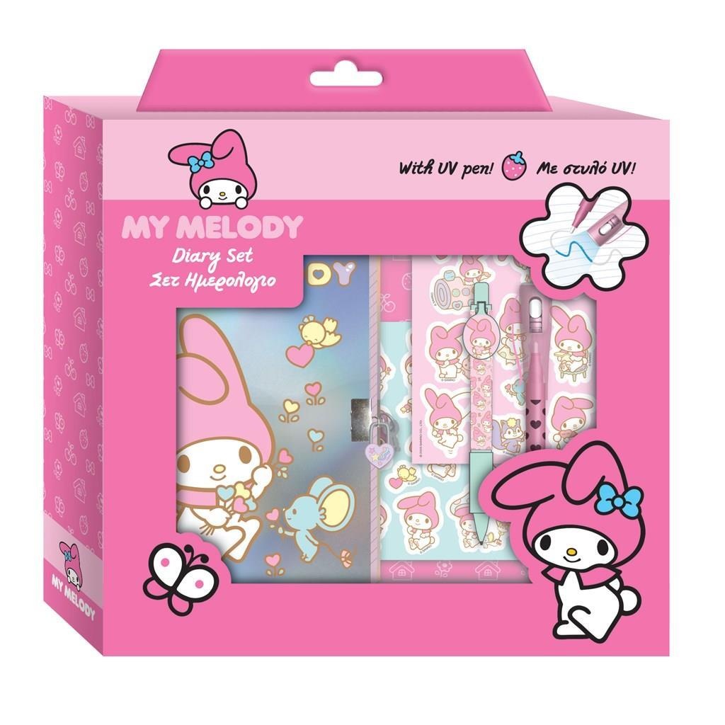 DIAKAKIS PAMIĘTNIK Z DŁUGOPISEM UV MY MELODY