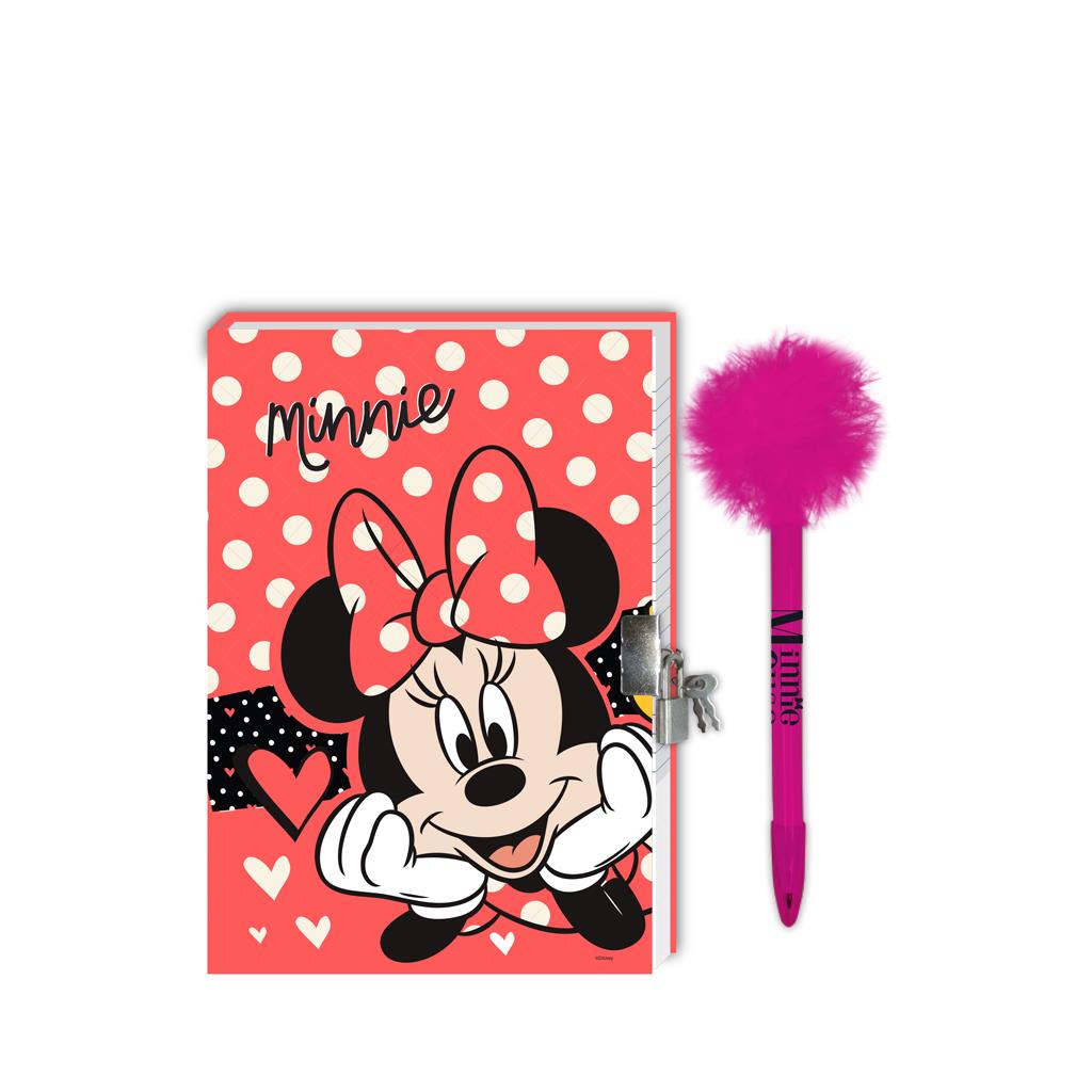 DIAKAKIS PAMIĘTNIK+DŁUGOPIS Z POMPONEM MINNIE DIAKAKIS PAMIĘTNIK+DŁUGOPIS Z POMPONEM MINNIE
