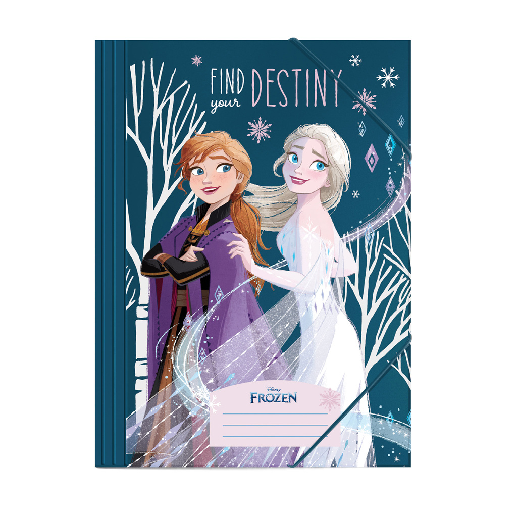 DIAKAKIS TECZKA A4 NA GUMKI FROZEN II