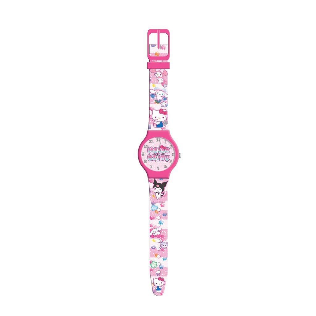 DIAKAKIS ZEGAREK ANALOGOWY W PUSZCE HELLO KITTY