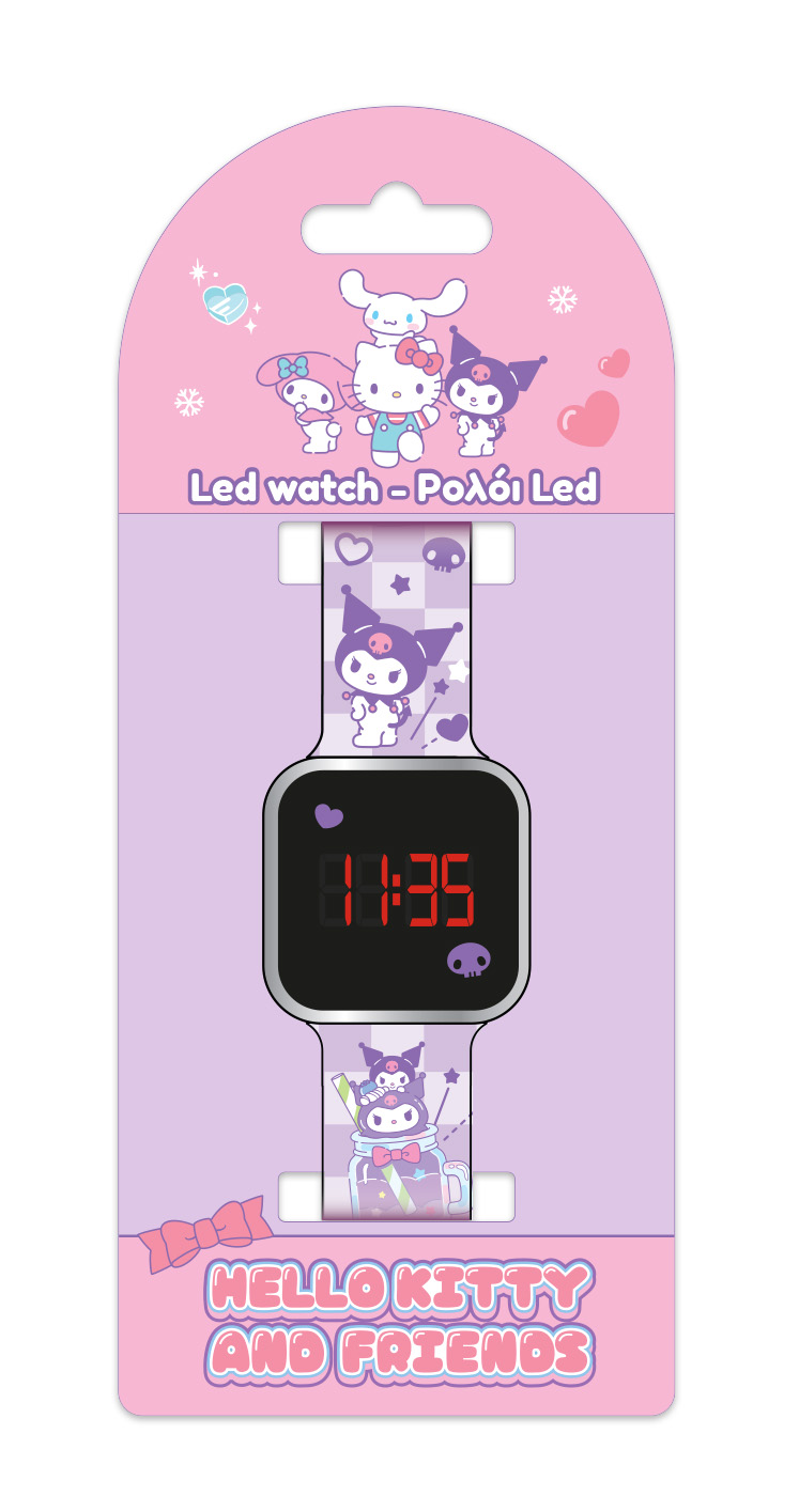 DIAKAKIS ZEGAREK CYFROWY LED KUROMI DIAKAKIS ZEGAREK CYFROWY LED KUROMI