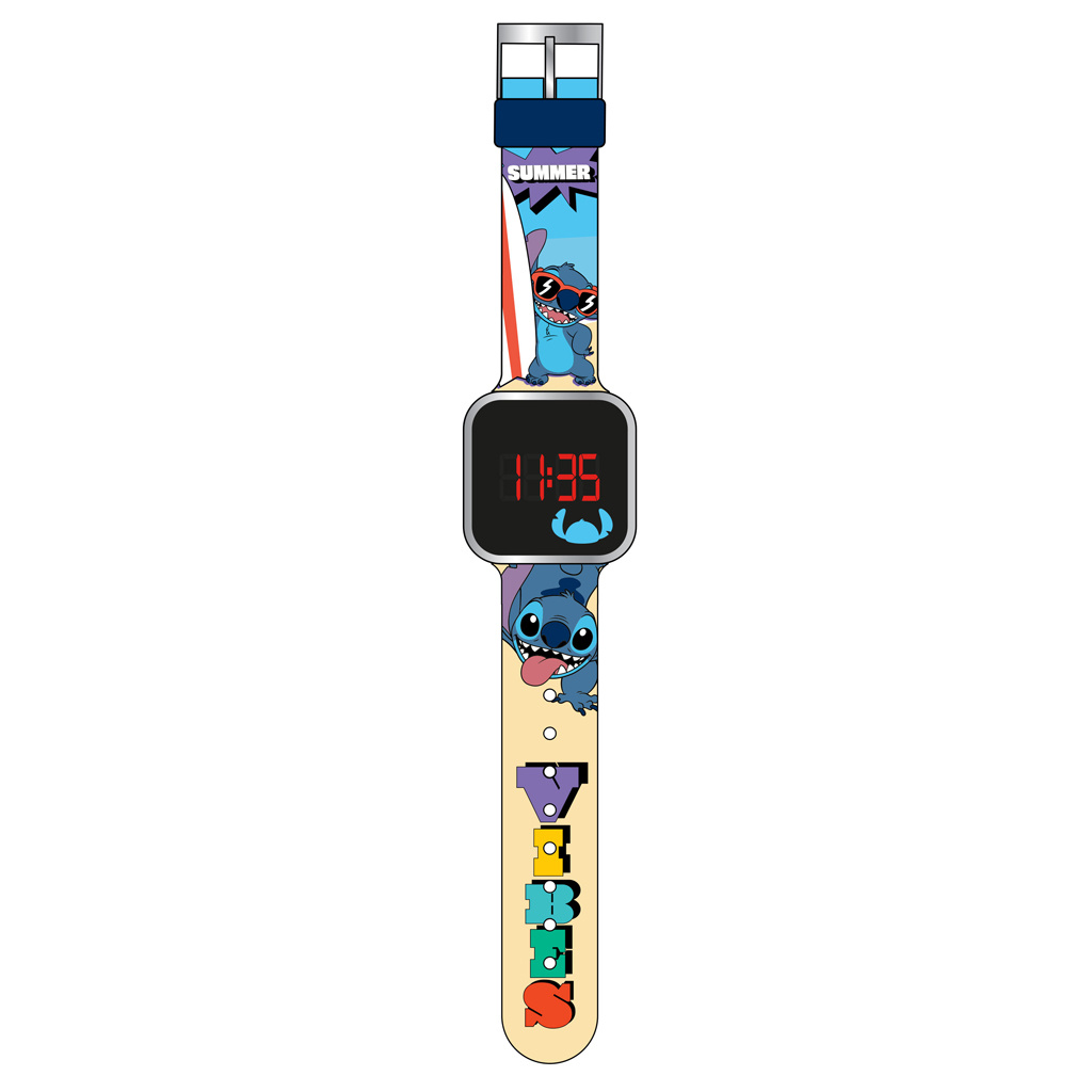 DIAKAKIS ZEGAREK CYFROWY LED LILO&STITCH