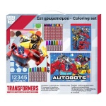 DIAKAKIS ZESTAW ARTYSTYCZNY W WALIZCE TRANSFORMERS