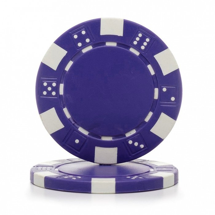 EVERGREEN ŻETON DICE 11,5G FIOLETOWY EVERGREEN ŻETON DICE 11,5G FIOLETOWY