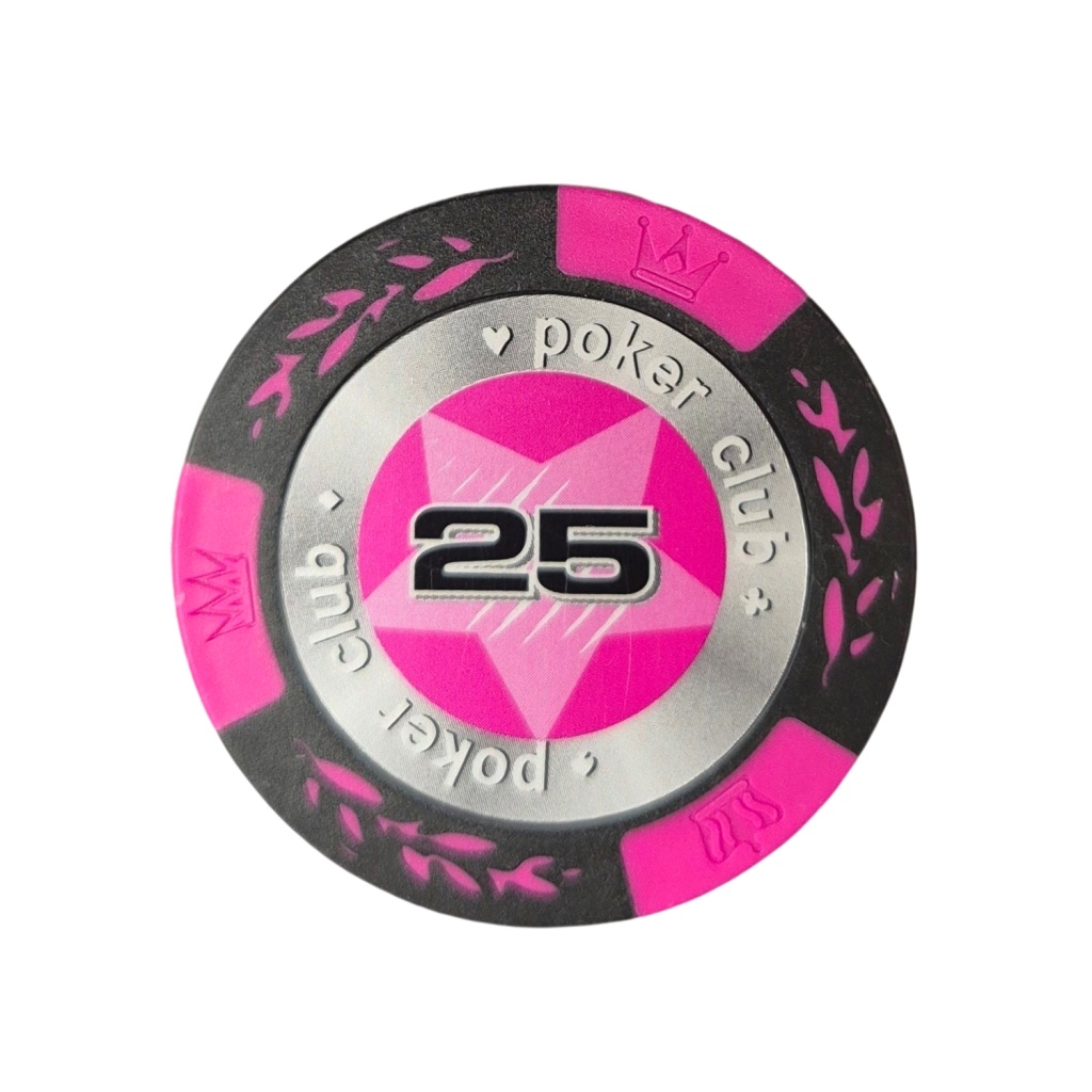 FEIFAN ŻETON POKER CLUB 13,5G RÓŻOWY / 25