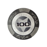 FEIFAN ŻETON POKER CLUB 13,5G SZARY / 100