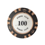 FEIFAN ŻETON POKER CLUB NEW 13,5G CZARNY/100