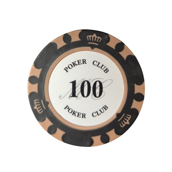 FEIFAN ŻETON POKER CLUB NEW 13,5G CZARNY/100