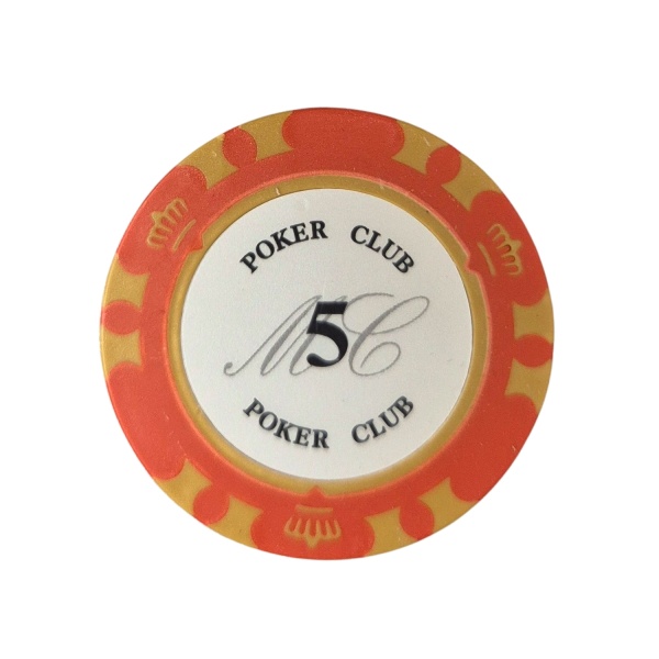 FEIFAN ŻETON POKER CLUB NEW 13,5G CZERWONY/5