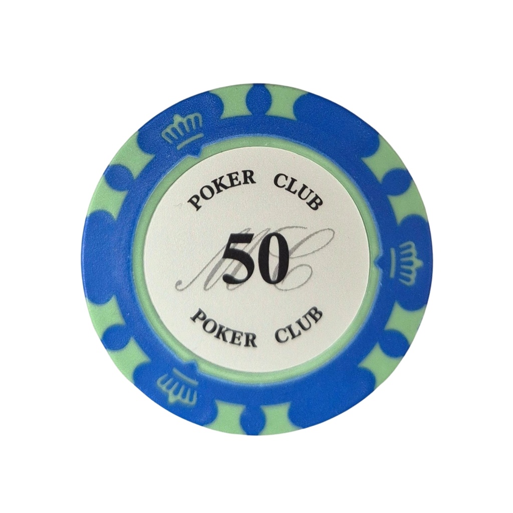 FEIFAN ŻETON POKER CLUB NEW 13,5G NIEBIESKI/50