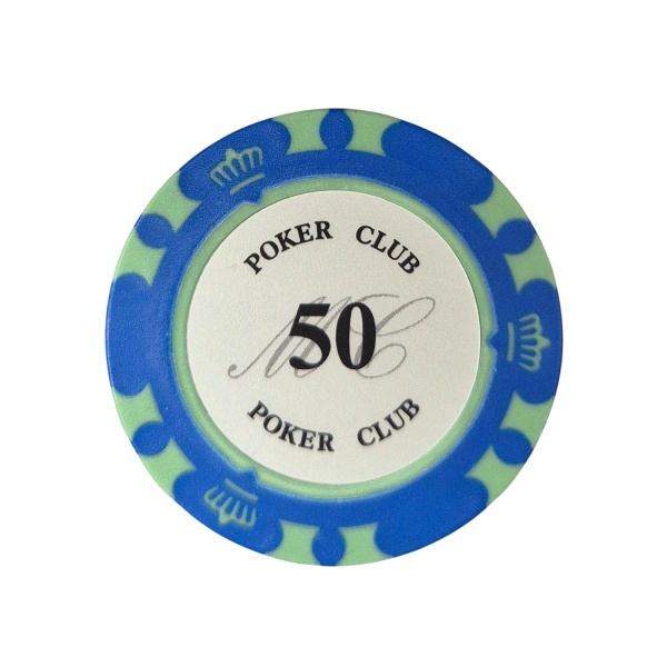 FEIFAN ŻETON POKER CLUB NEW 13,5G NIEBIESKI/50