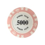 FEIFAN ŻETON POKER CLUB NEW 13,5G RÓŻOWY/5000