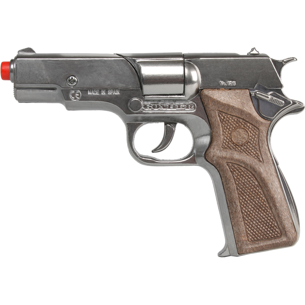 GONHER 125/0 METALOWY PISTOLET POLICYJNY 8 NABOI