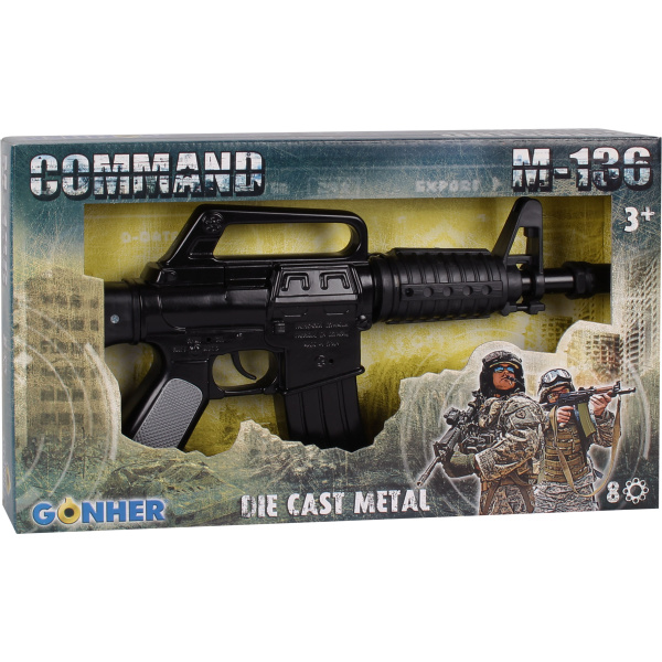 GONHER 136/6 METALOWY KARABIN MASZYNOWY 8 NABOI