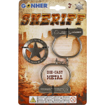 GONHER 314/0 KAJDANKI+METALOWA ODZNAKA SZERYFA